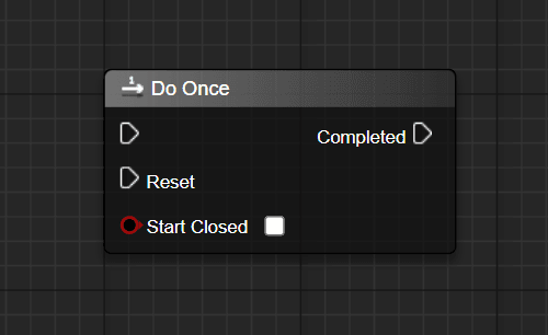 Do Once node