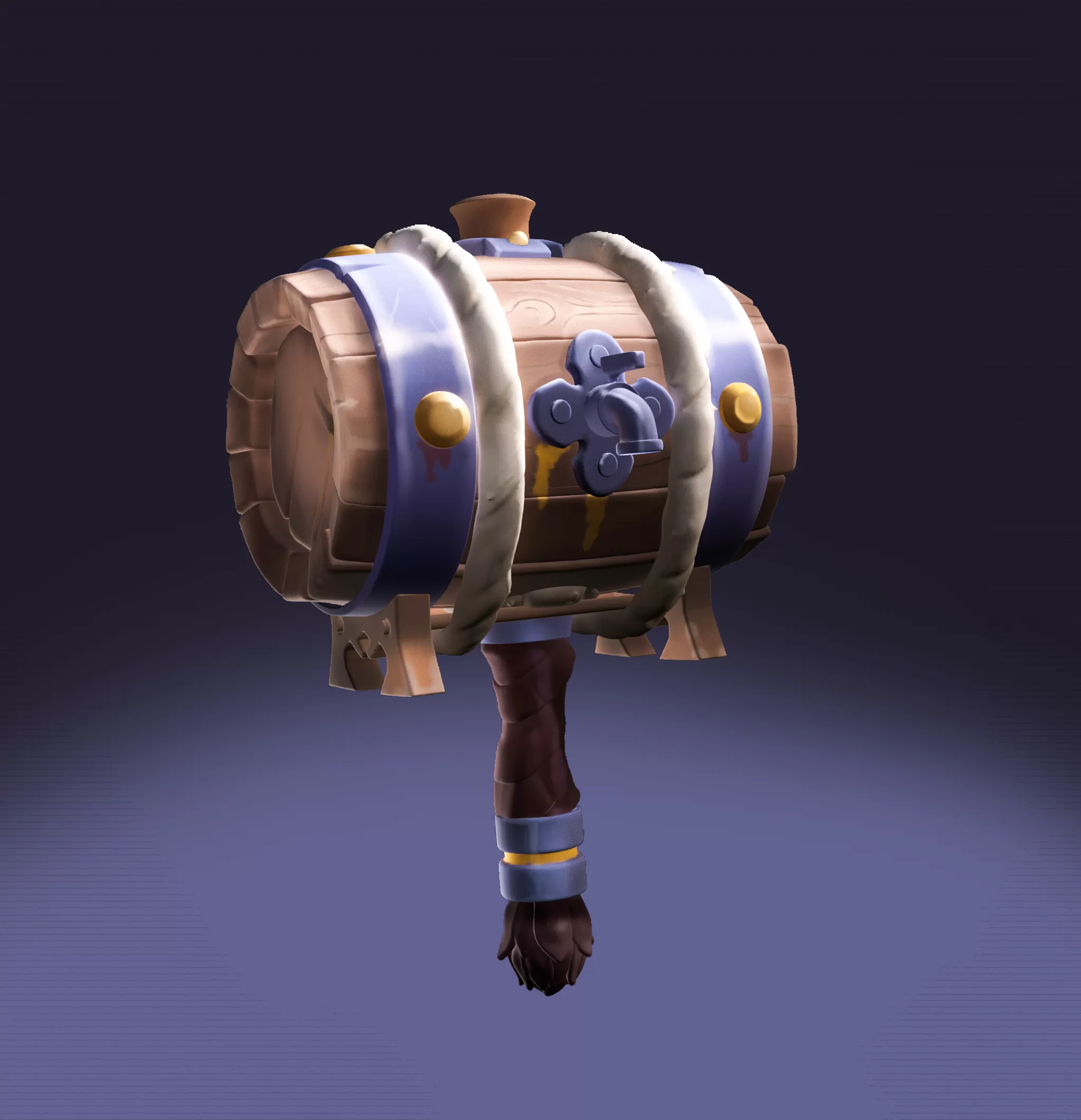 Hammer, Shield & Staff