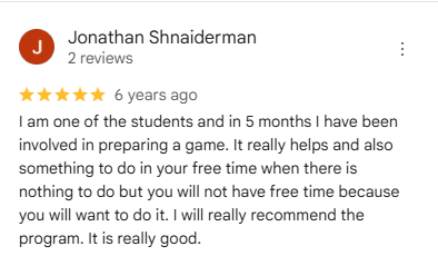 Review from Jonathan Shnaiderman