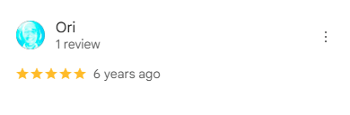 Review from Ori