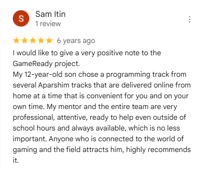 Review from Sam Itin